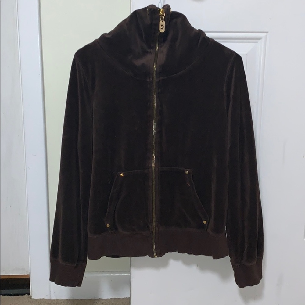 Michael Kors Zip Up Sweatshirt